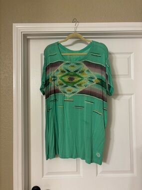 Double D Ranch - Aztec Top